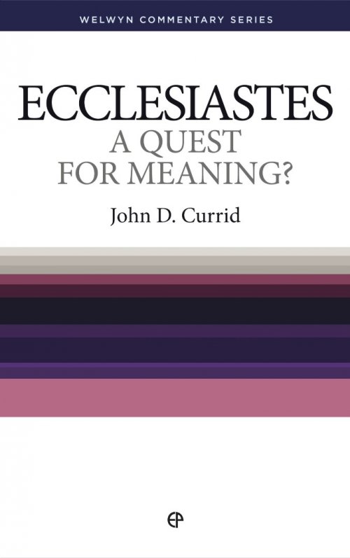 Ecclesiastes:  A Quest for Meaning ?