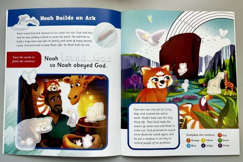 God's Big Promises Bible Heroes Sticker and Activity Book