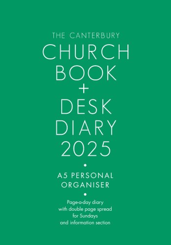 The Canterbury Church Book and Desk Diary 2025 A5 Personal Organiser Edition