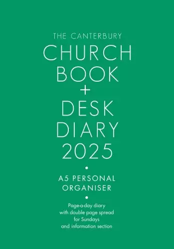 The Canterbury Church Book and Desk Diary 2025 A5 Personal Organiser Edition