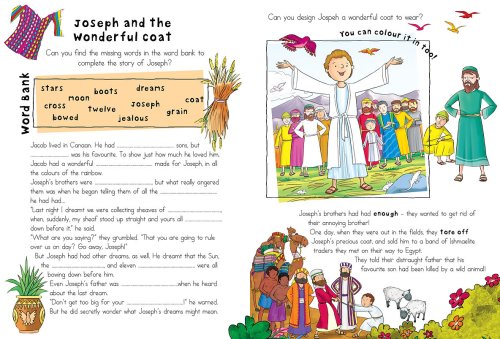 Wonders of Learning Sticker Book: Discover the Bible