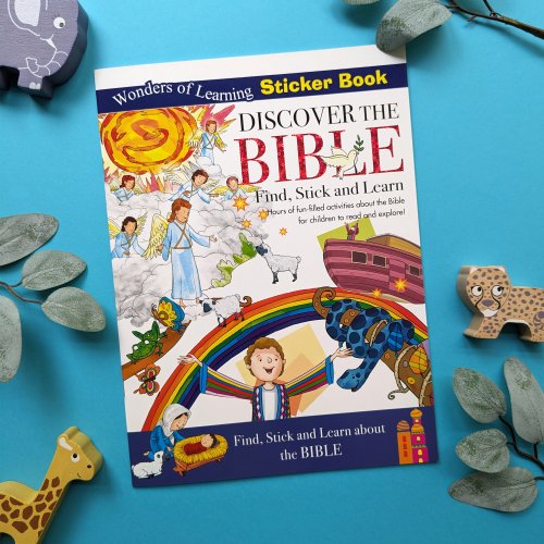 Wonders of Learning Sticker Book: Discover the Bible