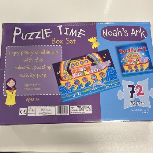 Noah's Ark Puzzle Time Box Set