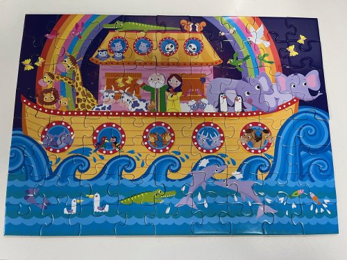 Noah's Ark Puzzle Time Box Set