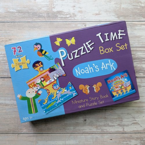 Noah's Ark Puzzle Time Box Set