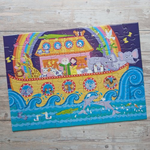 Noah's Ark Puzzle Time Box Set