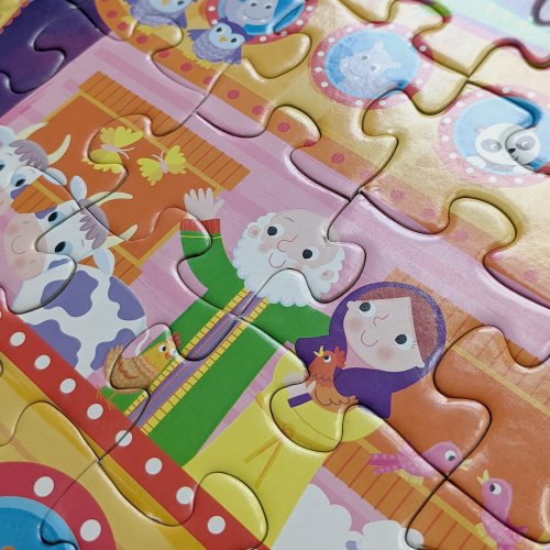 Noah's Ark Puzzle Time Box Set