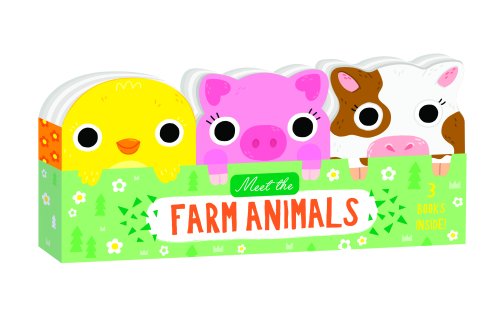 Shaped Animal Board Book Set - Meet the Farm Animals