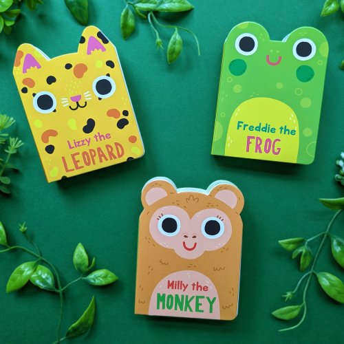 Shaped Animal Board Book Set - Meet the Jungle Animals