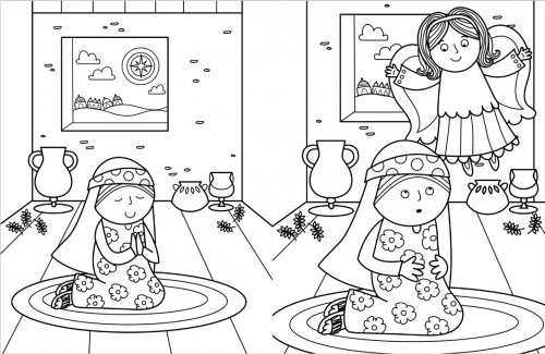 The Story of Jesus Colouring Book