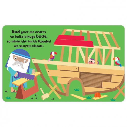 Noah and the Ark with Touch and Feel and Carry Handle