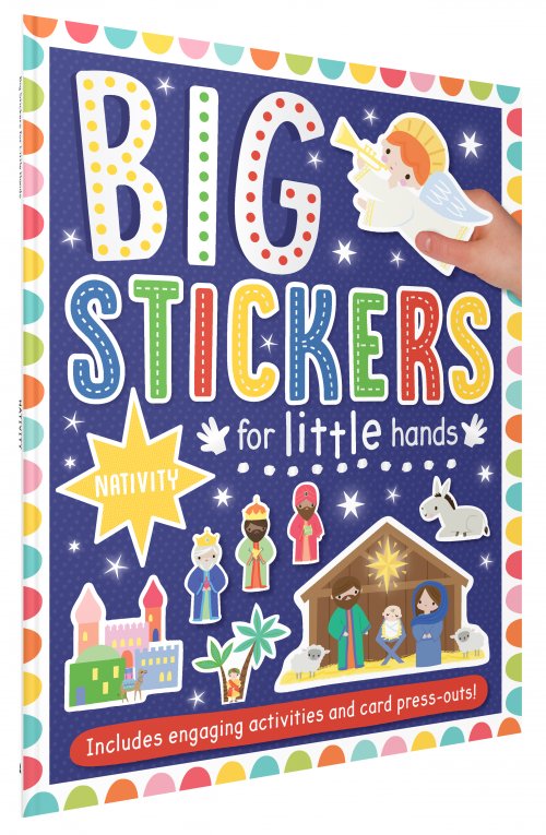 Big Stickers for Little Hands: Nativity