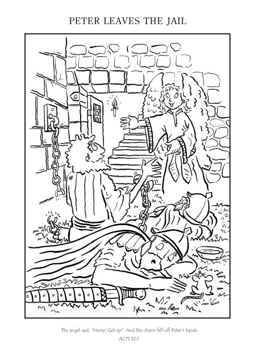 ICB International Children's Bible: New Testament Colouring Book