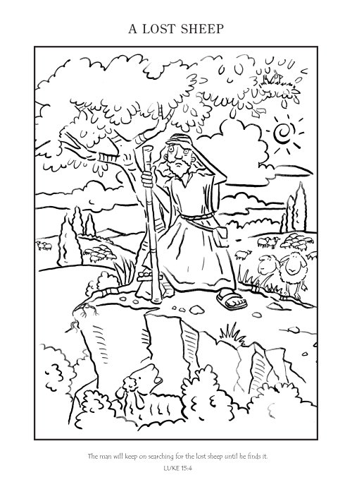 ICB International Children's Bible: New Testament Colouring Book