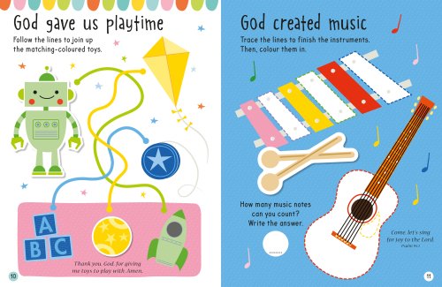 Big Stickers for Little Hands: God Made Me