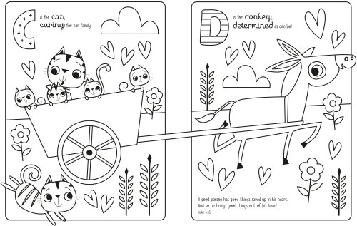 K is for Kindness Colouring Book