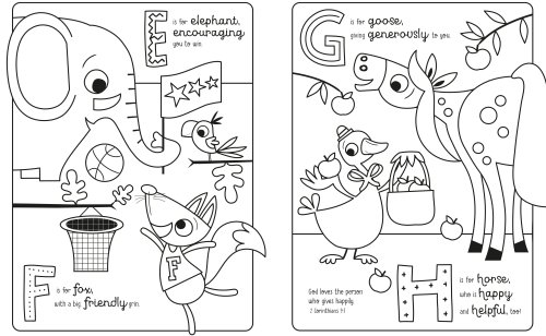 K is for Kindness Colouring Book