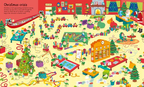 Usborne Book and Jigsaw Christmas Maze