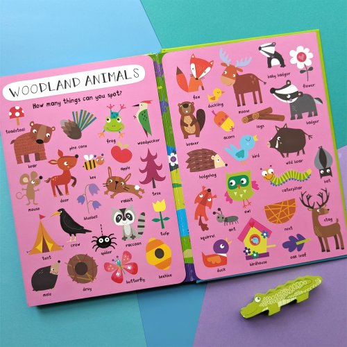 Look & Find Board Book - Animals