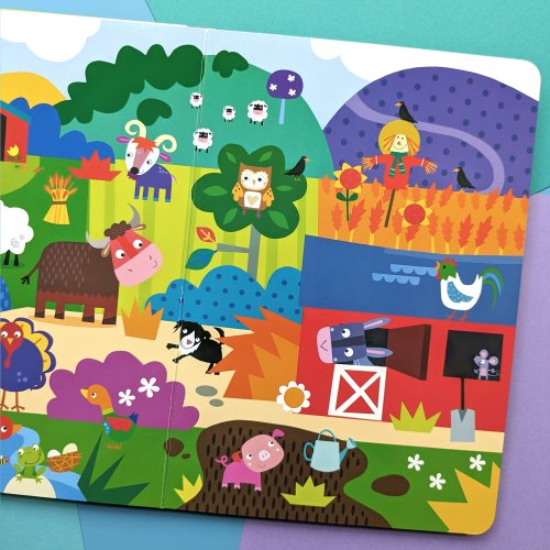 Look & Find Board Book - Animals