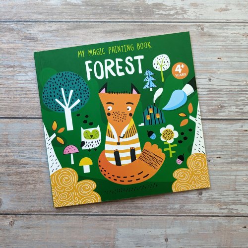 Magic Painting Activity Book - Forest