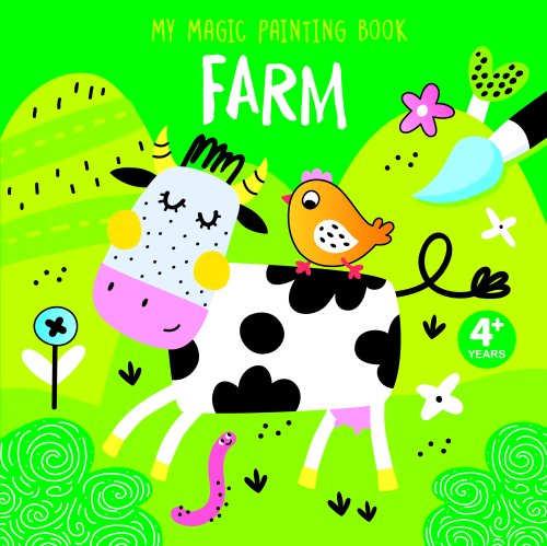 Magic Painting Activity Book - Farm