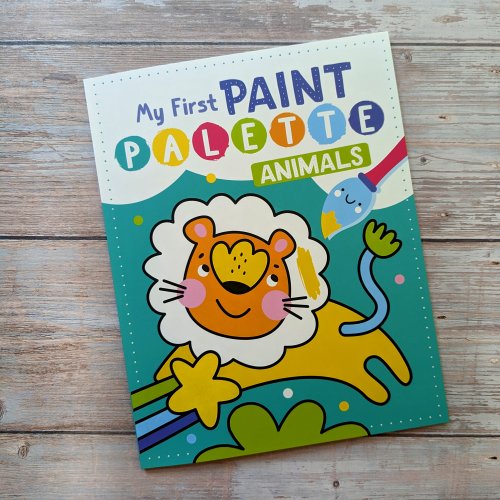 Magic Paint Pallette Activity Book - Animals