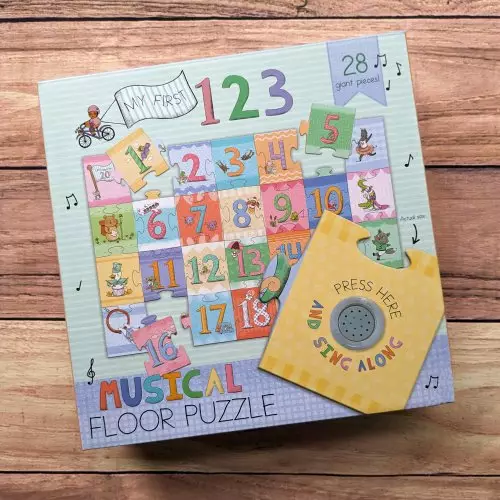 Large Musical Floor Puzzle - My First 123