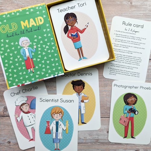 Old Maid Card Game