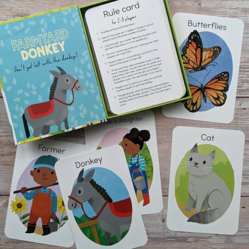 Flash Card Gift Set - Donkey