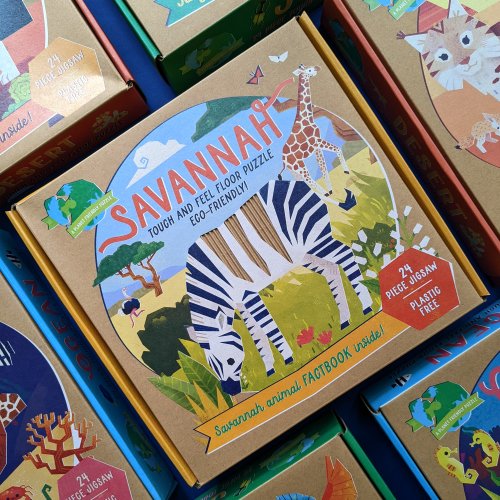 Planet Friendly Puzzle - Savannah