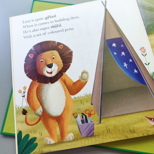 Me And My Feelings Board Book - When Lion Feels Shy