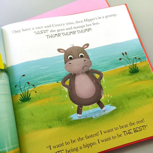 Me And My Feelings Board Book - When Hippo Gets Angry