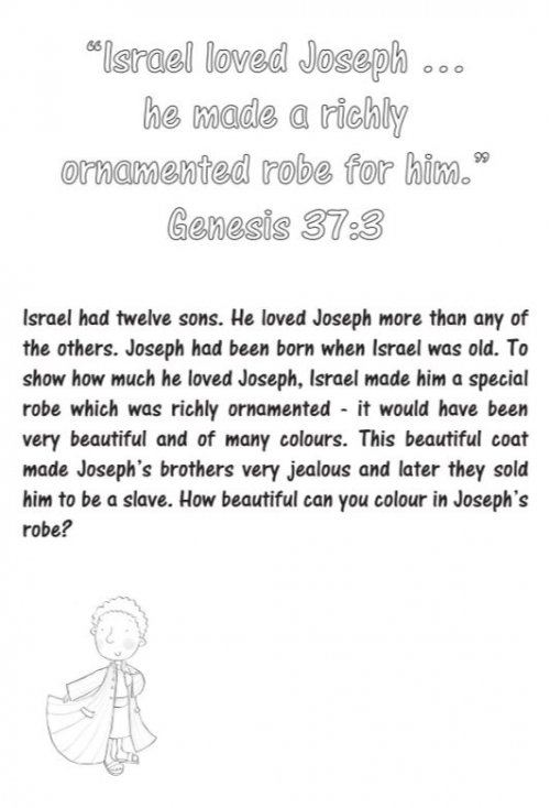 Colours in the Bible Colouring Book