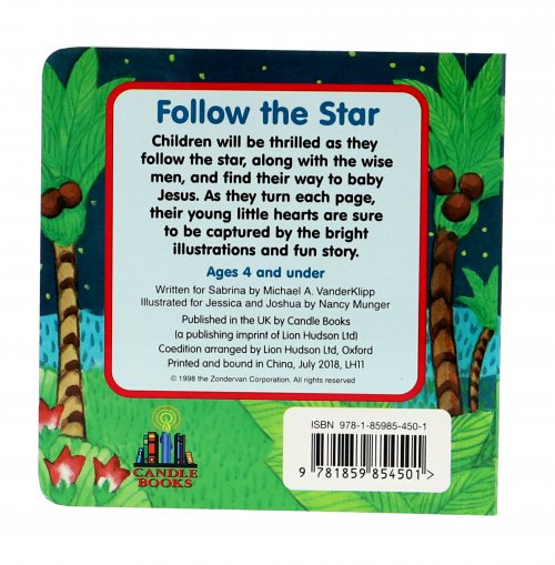 Follow the Star (Christmas Board Book)