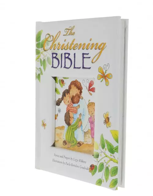 The Christening Bible White