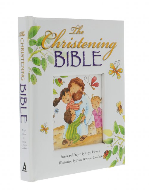 The Christening Bible White