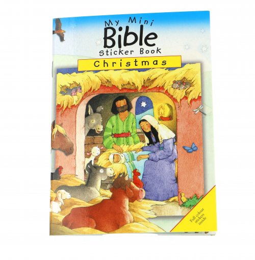 My Mini Bible Sticker Book: Christmas