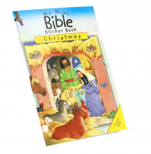 My Mini Bible Sticker Book: Christmas