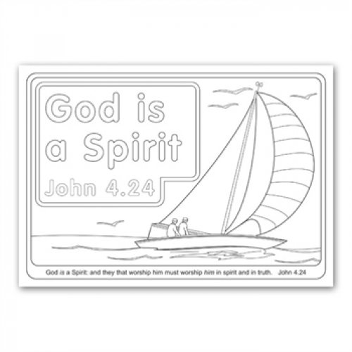 Colouring Book: The Lord our God