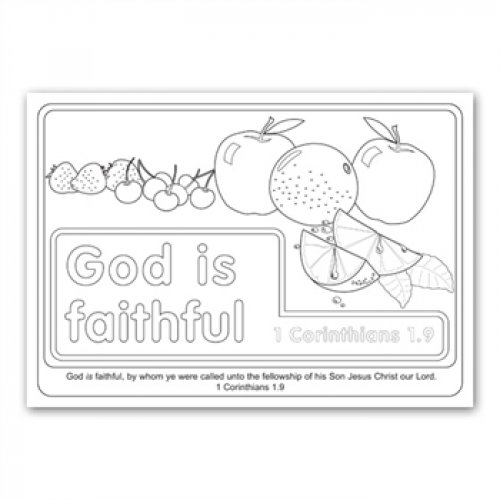 Colouring Book: The Lord our God