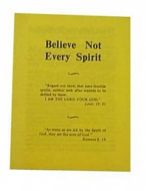 Believe Not Every Spirit Med Tracts Mtb6