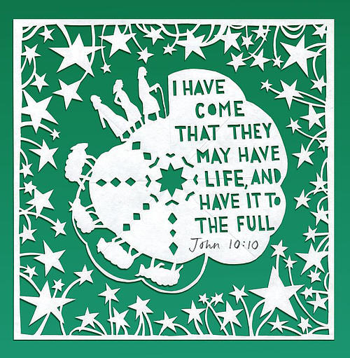 I have come that they may have life Christmas Card - Pack of 6