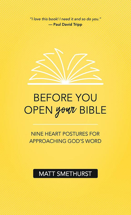 Before You Open Your Bible