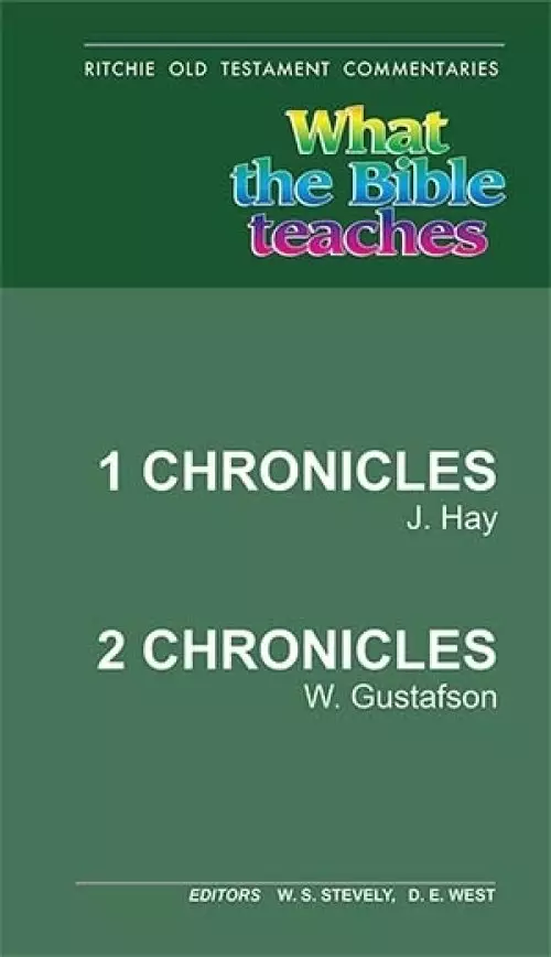 What the Bible Teaches- 1&2 Chronicles