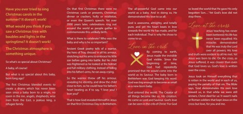 Single Love at Christmas Tract