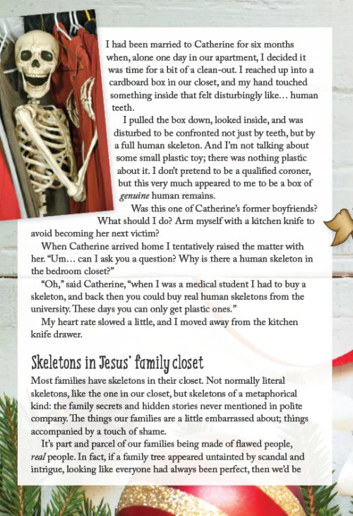 Single Skeletons in the Christmas Closet Tract