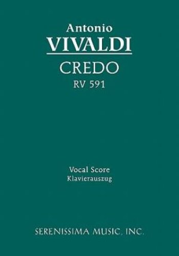 Credo, RV 591 - Vocal Score