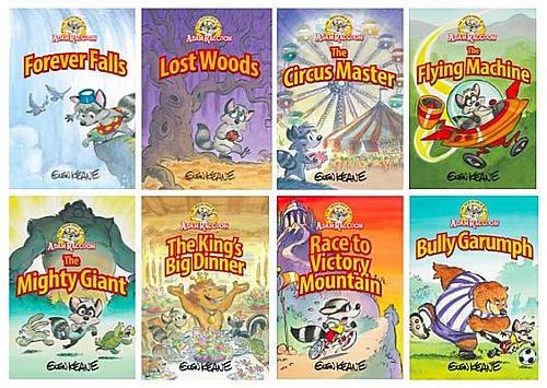 Adventures of Adam Raccoon 8 Volume Set