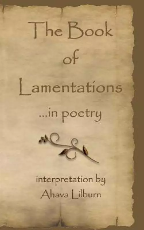 The Book of Lamentations: ...in poetry